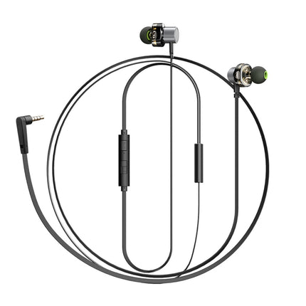 awei Z1 In-ear Wire Control Earphone with Mic, For iPhone, iPad, Galaxy, Huawei, Xiaomi, LG, HTC and Other Smartphones-garmade.com
