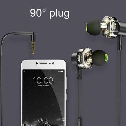 awei Z1 In-ear Wire Control Earphone with Mic, For iPhone, iPad, Galaxy, Huawei, Xiaomi, LG, HTC and Other Smartphones-garmade.com