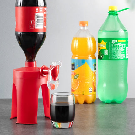 Coke & Soda Dispenser / Refrigerator Fizz Saver Dispenser(Red)-garmade.com