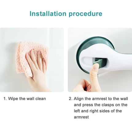 Helping Handle Bathroom Sty Grip Handle Bathtub Shower, Random Color Delivery-garmade.com