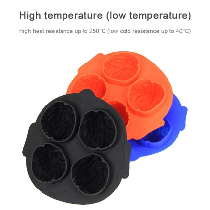 Silicone Brain Freeze Shaped Ice Cube Tray (Random Color Delivery)-garmade.com