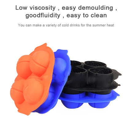 Silicone Brain Freeze Shaped Ice Cube Tray (Random Color Delivery)-garmade.com