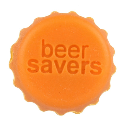 6 PCS TPR Bottle Cap / Fresh-keeping Cover Beer Savers, Random Color Delivery-garmade.com