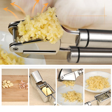 Food Grade 304 Stainless Steel Garlic Press Presser Crusher Slicer-garmade.com