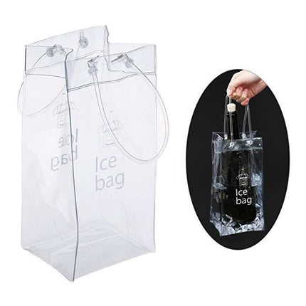 High Quality PVC Ice Bag for Wine(Transparent)-garmade.com