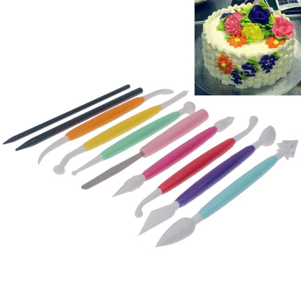 10 PCS Colorful Cake Modelling Tool Set-garmade.com
