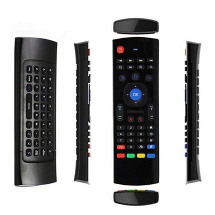 MX3 Air Mouse Wireless 2.4G Remote Control Keyboard with Browser Shortcuts for Android TV Box / Mini PC-garmade.com