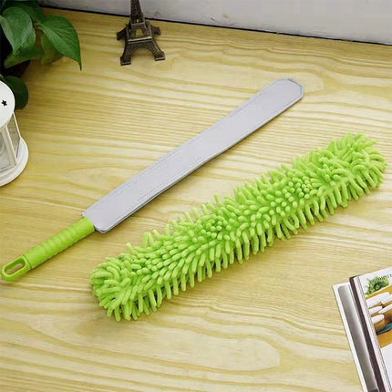 Double Sided Flexible Chenille Changeable Dust Duster (Random Color Delivery)-garmade.com