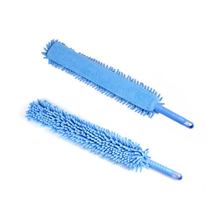 Single Sided Flexible Chenille Changeable Dust Duster (Random Color Delivery)-garmade.com