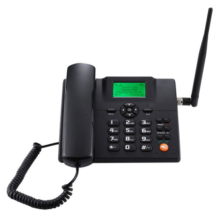 ZT600S 2.4 inch TFT Screen Fixed Wireless GSM Business Phone, Quad band: GSM 850/900/1800/1900Mhz(Black)-garmade.com