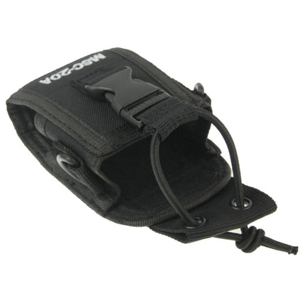 MSC20A Universal Nylon Carry Case Series Holster with Strap for Walkie Talkie-garmade.com