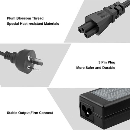 Mini Replacement AC Adapter 19.5V 2.31A 45W for Dell Notebook, Output Tips: 4.5mm x 2.7mm(AU Plug)-garmade.com