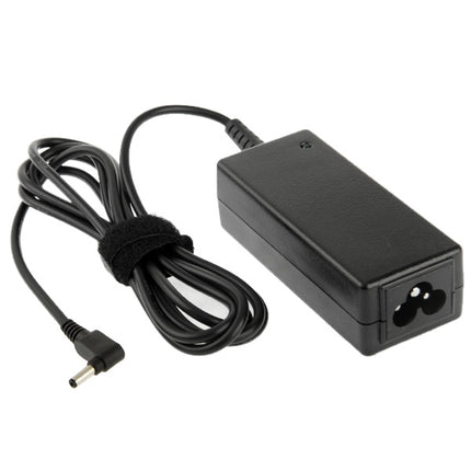 Mini Replacement AC Adapter 19V 1.75A 34W for Asus Notebook, Output Tips: 4.0mm x 1.35mm(Black)-garmade.com