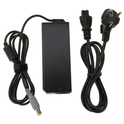 20V 4.5A AC Adapter for IBM / Lenovo Notebook Laptop, Output Tips: 7.9mm x 5.5mm(Black)-garmade.com