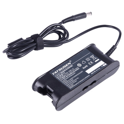 19.5V 3.34A 7.4 x 5.0mm Laptop Notebook Power Adapter Charger with Power Cable for Dell(Black)-garmade.com