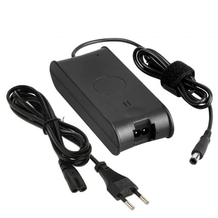 EU Plug AC Adapter 19.5V 4.62A 90W for Dell Notebook, Output Tips: 7.4x5.0mm-garmade.com