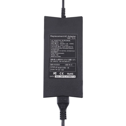 AC Adapter 19.5V 4.62A 90W for DELL D620 Notebook, Output Tips: 7.4x5.0mm(Black)-garmade.com