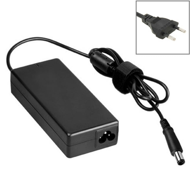 EU Plug AC Adapter 18.5V 3.5A 65W for HP COMPAQ Notebook, Output Tips: (4.75+4.2) x 1.6mm-garmade.com
