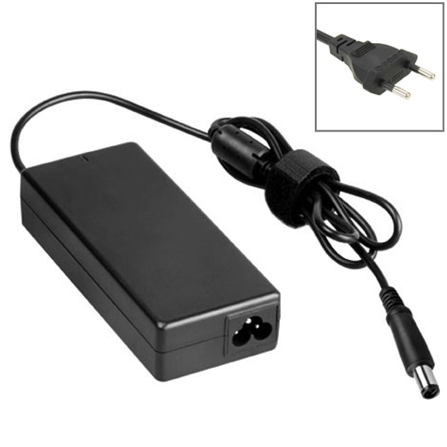 EU Plug AC Adapter 19V 4.74A 90W for HP COMPAQ Notebook, Output Tips: 7.4 x 5.0mm-garmade.com