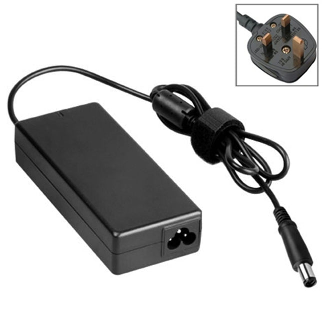 UK Plug AC Adapter 19V 4.74A 90W for HP COMPAQ Notebook, Output Tips: 7.4 x 5.0mm (Original Version)-garmade.com