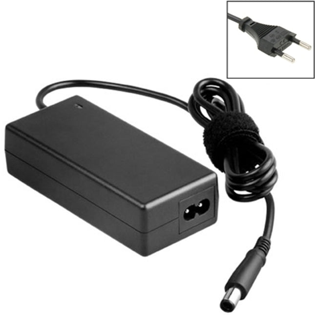 EU Plug AC Adapter 18.5V 3.5A 65W for HP COMPAQ Notebook, Output Tips: 7.4 x 5.0mm(Black)-garmade.com
