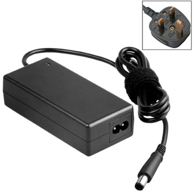 UK Plug AC Adapter 18.5V 3.5A 65W for HP COMPAQ Notebook, Output Tips: 7.4 x 5.0mm (Original Version)-garmade.com