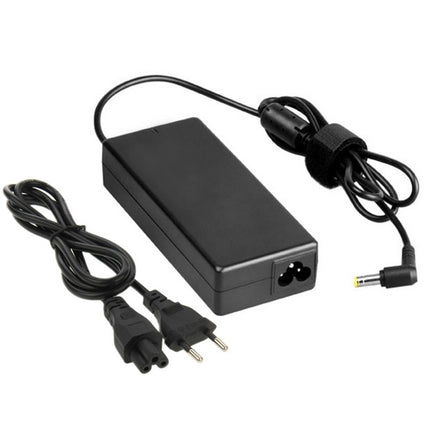 EU Plug AC Adapter 19V 4.74A 90W for HP COMPAQ Notebook, Output Tips: 5.5 x 2.5mm-garmade.com