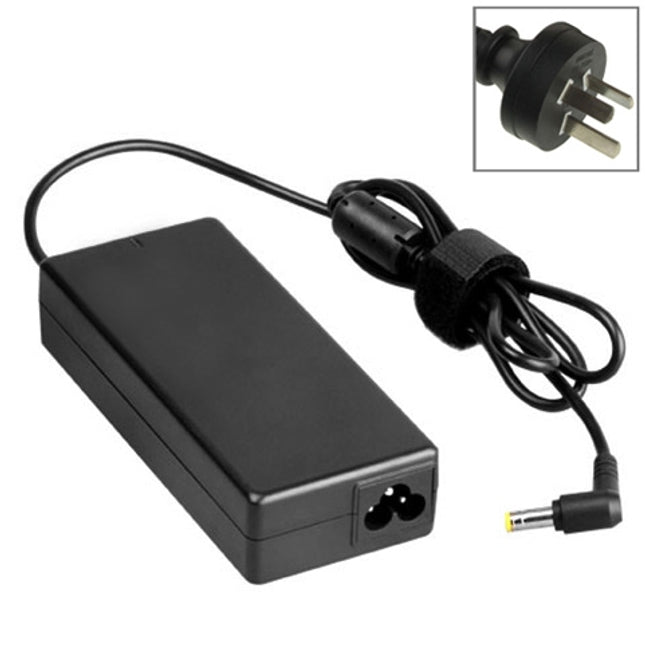 AU Plug AC Adapter 19V 4.74A 90W for HP COMPAQ Notebook, Output Tips: 5.5 x 2.5mm (Original Version)-garmade.com