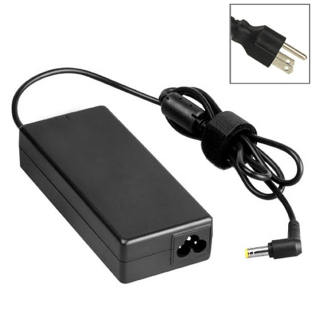 US Plug AC Adapter 19V 4.74A 90W for HP COMPAQ Notebook, Output Tips: 5.5 x 2.5mm-garmade.com