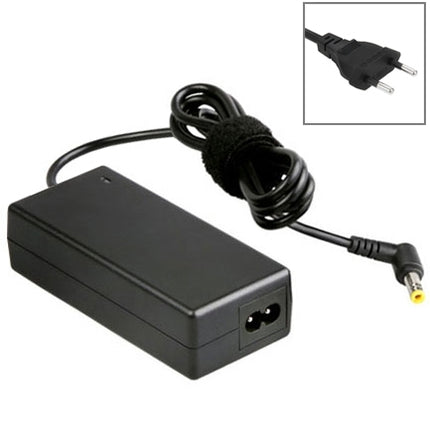 EU Plug AC Adapter 19V 4.74A 90W for Asus Notebook, Output Tips: 5.5x2.5mm(Black)-garmade.com
