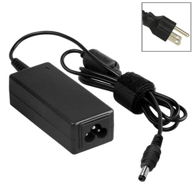 US Plug AC Adapter 19V 3.42A 65W for Acer Notebook, Output Tips: 5.5x1.7mm(Black)-garmade.com