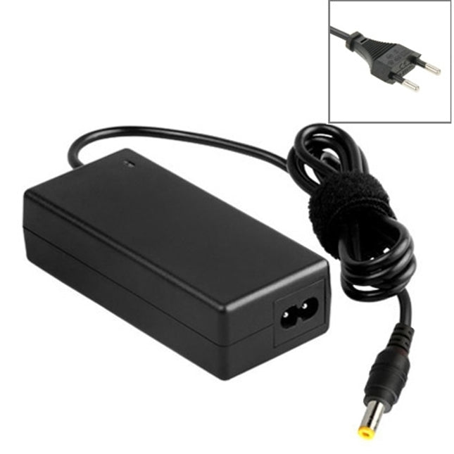 EU Plug AC Adapter 19V 3.42A 65W for Toshiba Laptop, Output Tips: 5.5x2.5mm-garmade.com