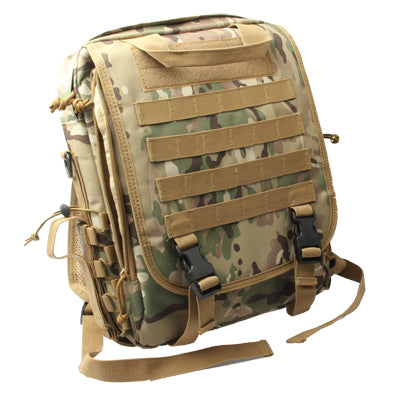 14 inch Camouflage Style Portable Dual Layered Leisure Laptop Notebook Bag with Shoulder Strap-garmade.com