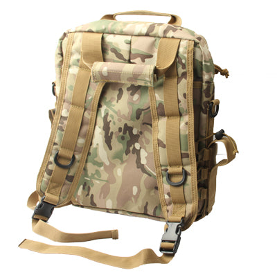 14 inch Camouflage Style Portable Dual Layered Leisure Laptop Notebook Bag with Shoulder Strap-garmade.com