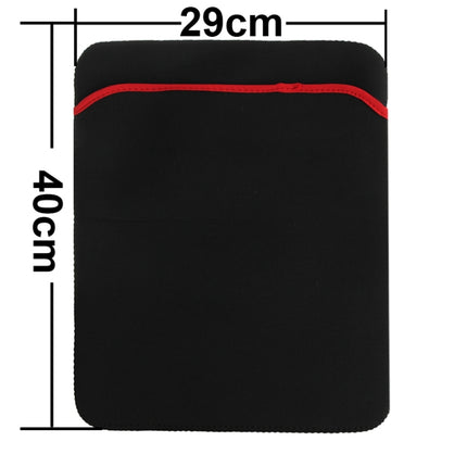Soft Sleeve Case Bag for 15 inch Laptop(Black)-garmade.com