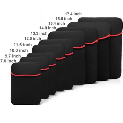 14.0 inch Waterproof Soft Sleeve Case Bag (Red Black)-garmade.com