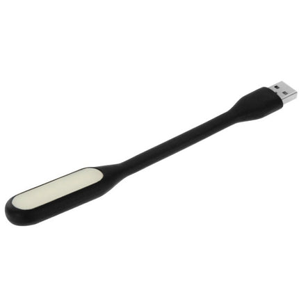 100 PCS Portable Mini USB 6 LED Light, For PC / Laptops / Power Bank, Flexible Arm, Eye-protection Light(Black)-garmade.com