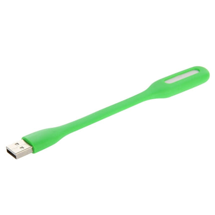 100 PCS Portable Mini USB 6 LED Light, For PC / Laptops / Power Bank, Flexible Arm, Eye-protection Light(Green)-garmade.com