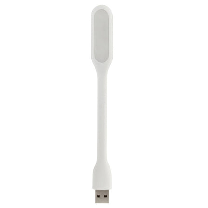 100 PCS Portable Mini USB 6 LED Light, For PC / Laptops / Power Bank, Flexible Arm, Eye-protection Light(White)-garmade.com