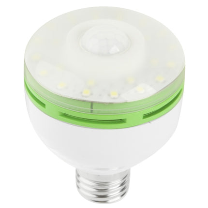 6W Human Sensor Light Lamp, White Light, 48 LED, Base Type: E27-garmade.com