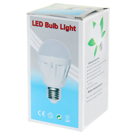 E27 5W Ball Steep Light Bulb, 18 LED SMD 2835, Warm White Light, AC 220V-garmade.com