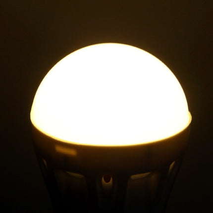 E27 7W Ball Steep Light Bulb, 25 LED SMD 2835, Warm White Light, AC 220V-garmade.com