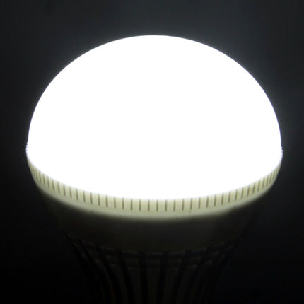 E27 7W Ball Steep Light Bulb, 25 LED SMD 2835, White Light, AC 220V-garmade.com