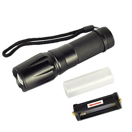 LT-SI CREE XM-L T6 5-Mode White Light LED Flashlight, 2000 LM Adjustable Focus (Black)-garmade.com
