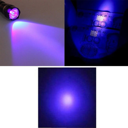 LT-3W 1 x CREE-XPE LED UV Flashlight, 600 LM 5-Modes Purple Light-garmade.com