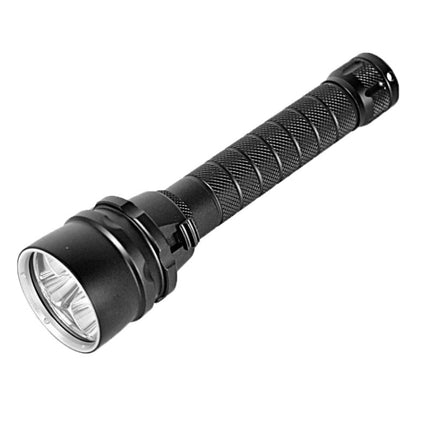 5 x CREE XM-L2 White Light Diving Flashlight, 6800 LM, Diving Depth: 150m (Black)-garmade.com