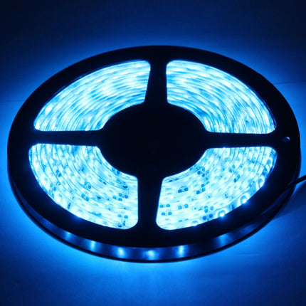 Epoxy Waterproof Rope Light, Length: 5m, 3528 SMD LED, 60 LED/m, DC 12V(Blue Light)-garmade.com