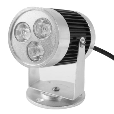 3W LED Spotlight Lamp Bulb, 3 LED, Warm White Light, AC 85V-265V-garmade.com