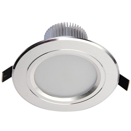 YouOKLight 6W 500LM Down Light Ceiling Lights Bulb, White Light 15 LED SMD 5630 with Power Driver, AC 85-265V, Hole Size: 75mm-garmade.com
