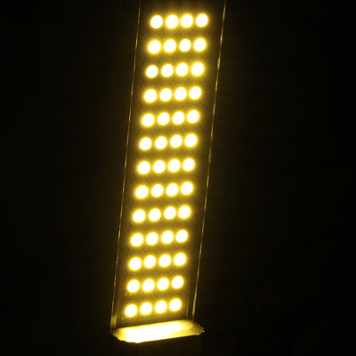G24 12W 1000LM LED Transverse Light Bulb, 52 LED SMD 5050, Warm White Light, AC 220V-garmade.com